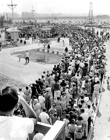 The Opening of Disneyland