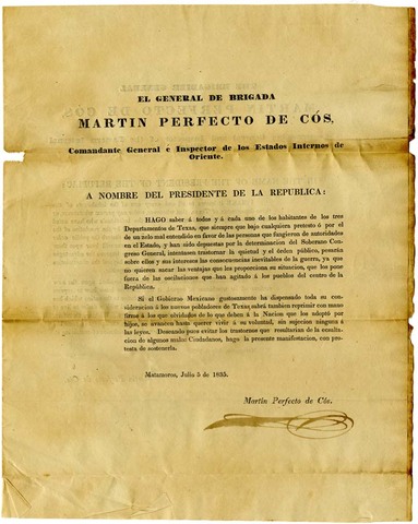 Declaration of 1835