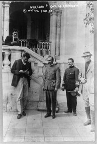 Gen. Caho meeting with the Governor of Chihuahua