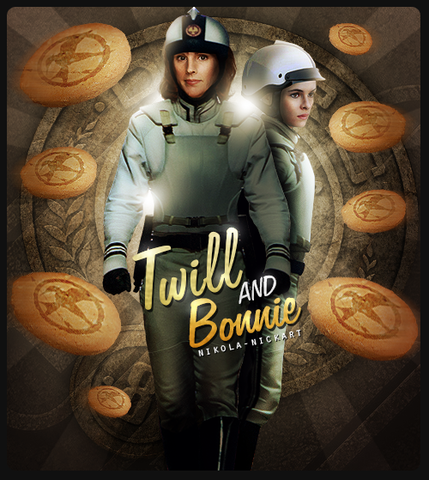 Katniss meets Bonnie and Twill