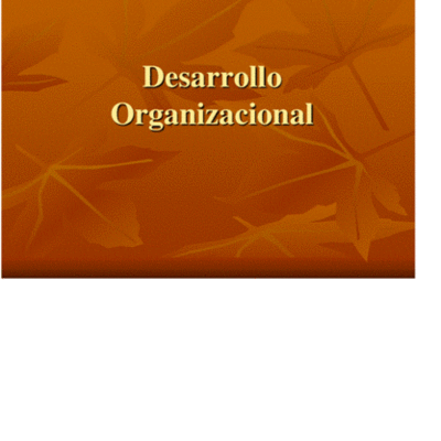 Timeline: Historia del Desarrollo Organizacional