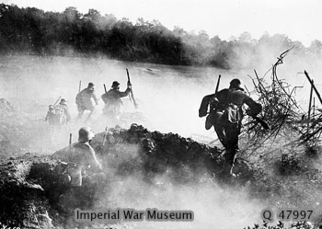 German major offensive attack