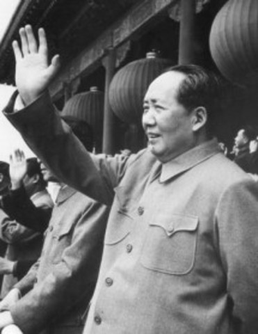Mao Zedong Proclaims People's Republic of Chine