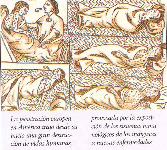 Epidemia general de  viruela y tifus