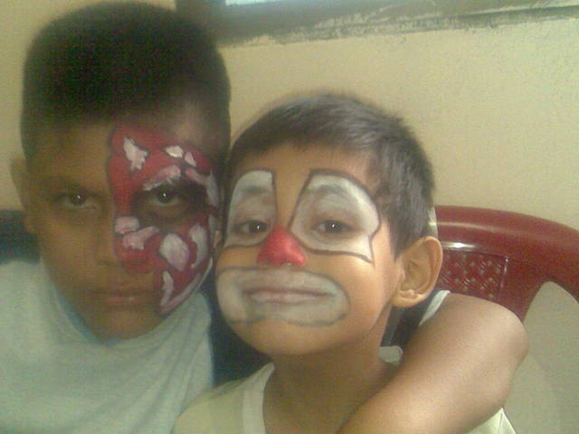 mis sobrinos hermosos de visita