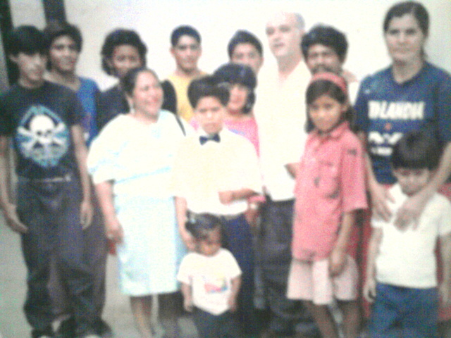 toda la familia junta