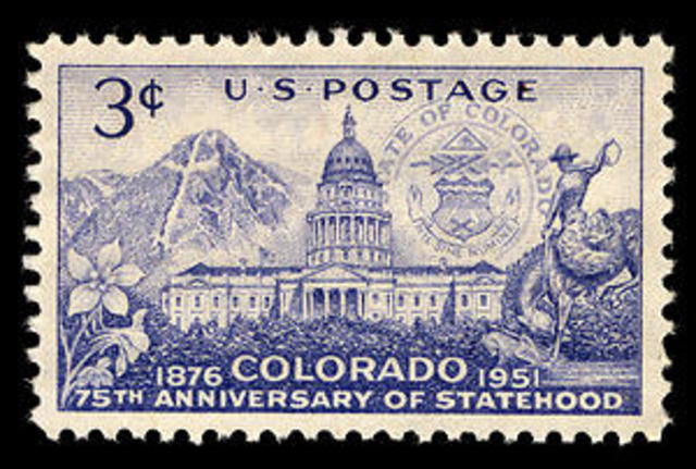 Colorado Wins Statehood