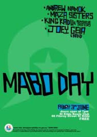 MABO day Brisbane  Queen street mall