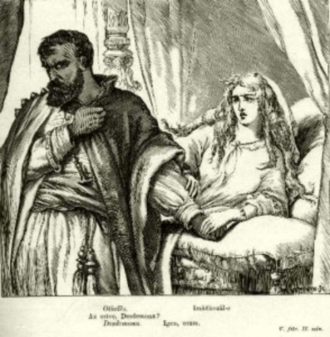 Othello Walks Into Desdemonas Room