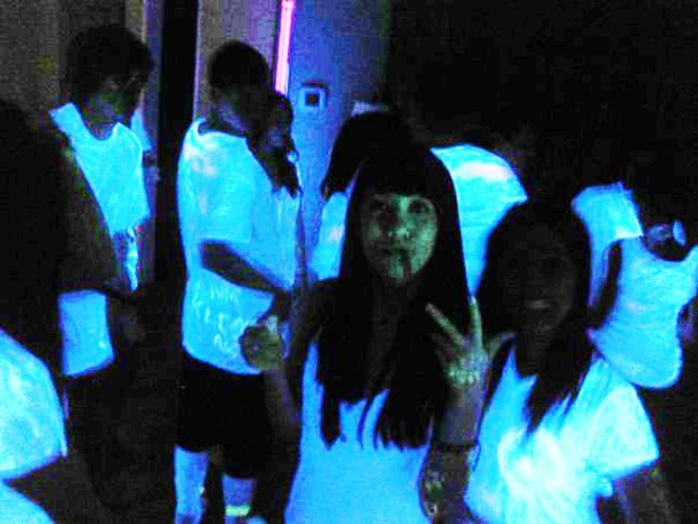 Blacklight Highlighter Party