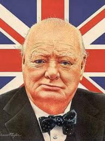 Winston Churchill becomes prime minister of Britain
