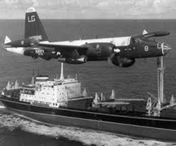 Soviet ships come to halt