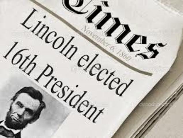 Abraham Lincoln Elected President