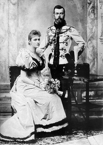 Nicholas II takes Throne