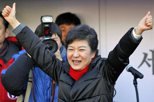 Park Geun-hye elected President