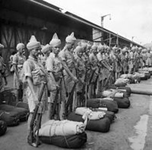 Indian Troops go home