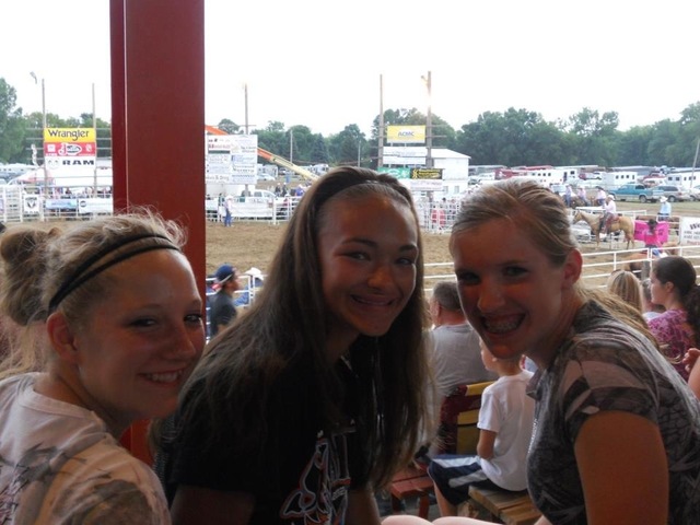 Lyon County Rodeo with TJ and Regan