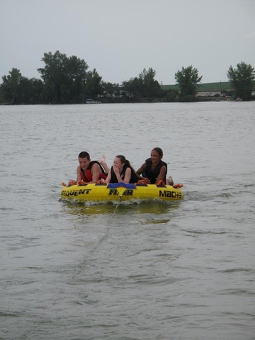 Tubing with Gabbie and Hayden