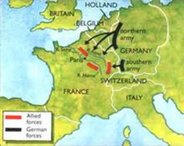 Germany attacks France