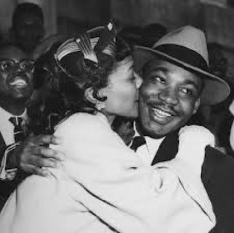 Martin Luther King Marries