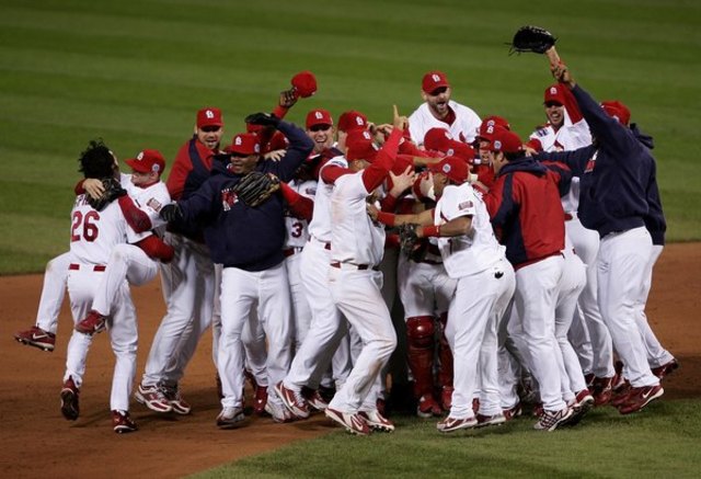 Cardinals win the 2006 World Series