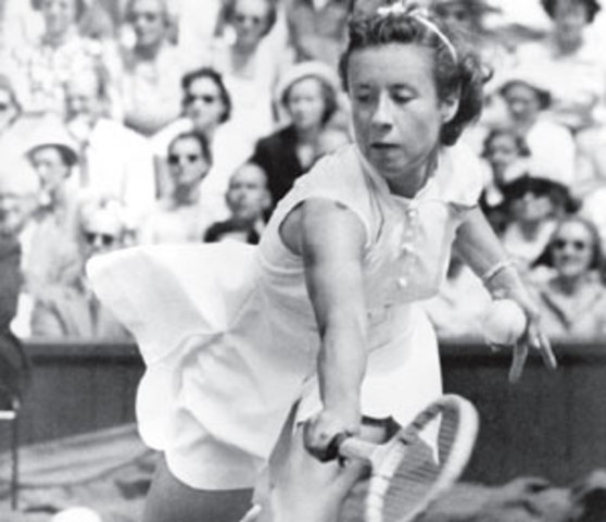 Maureen Connolly is the first women to win all four Grand Slam tournaments.