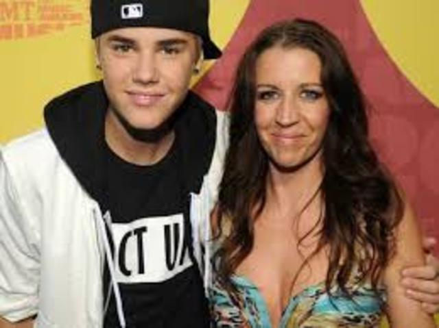 Justin's parents split