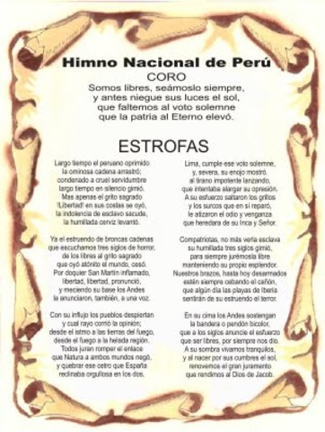 Se cantó por primera vez el himno nacional