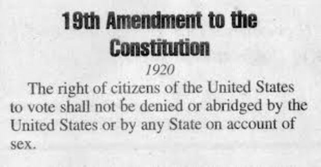 19th Amendment