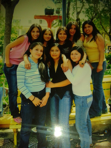 mis amigas de la secundaria