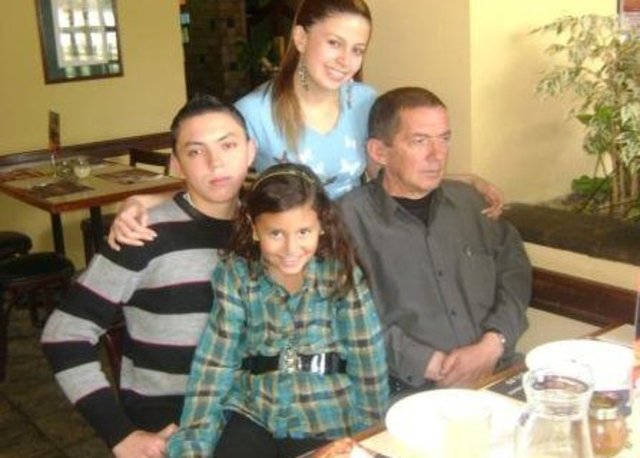 Mi Papi.. mi hermana y mi sobrinita