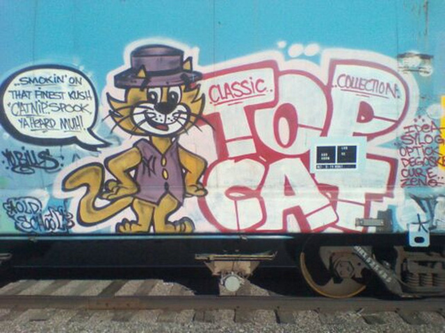 llegada de top cat