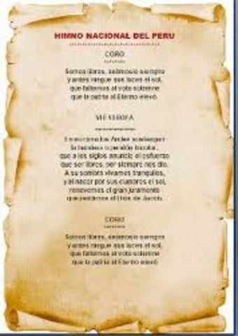 Se cantó por primera vez el himno nacional