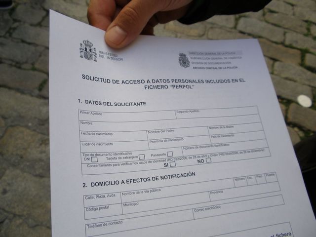 “Venía a por mi expediente"