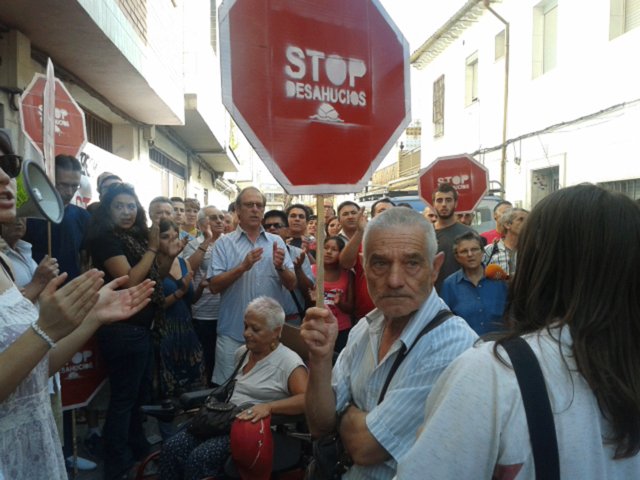 Otro desahucio paralizado