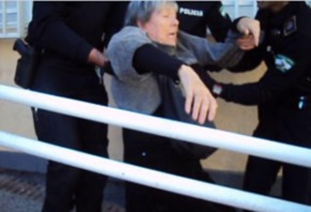 Desalojo en Las Palomas