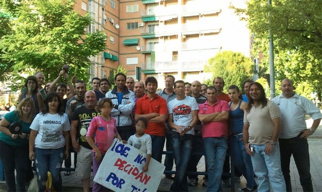 Con los parados de Cartuja