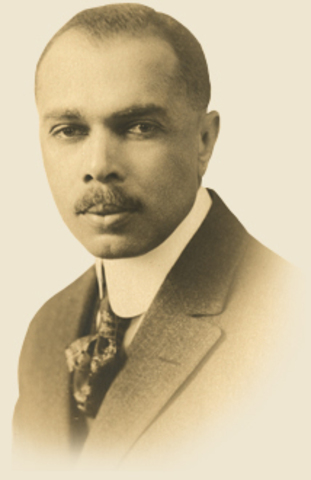 James Weldon Johnson, first black officer (secretary) of NAACP appointed.