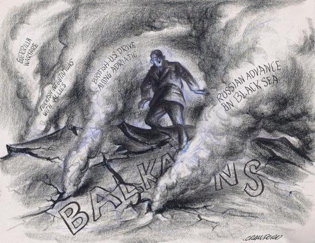 Hitler takes over the Balkans