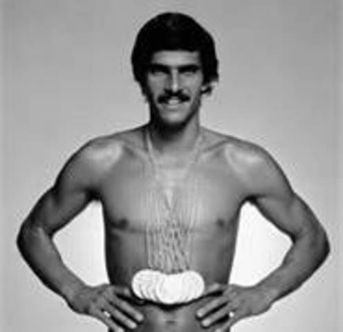 Mark Spitz won 7 gold Metals