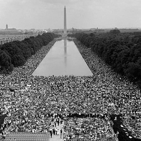 Civil Rights Rally in Washington