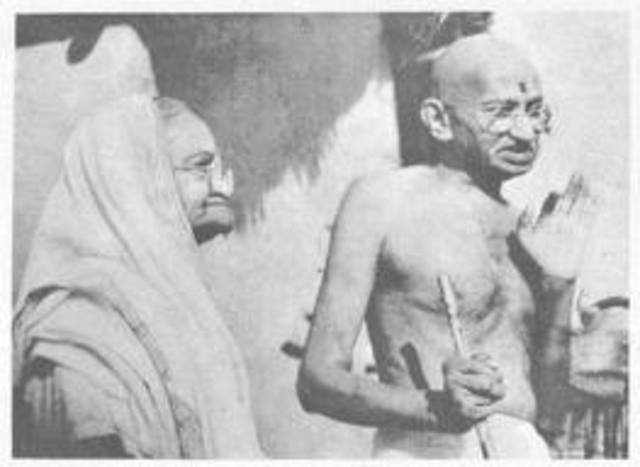 Gandhi married