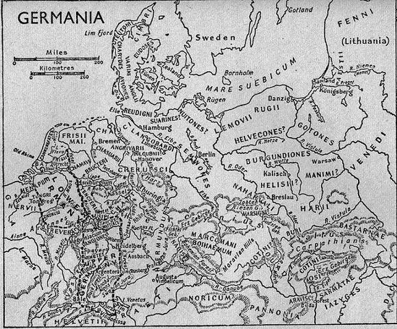 The first Germanic tribes
