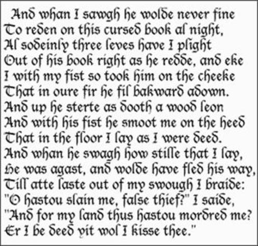 Texts in Middle English.
