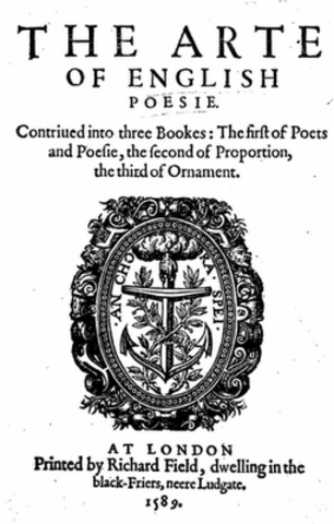 The Art of English Poesie