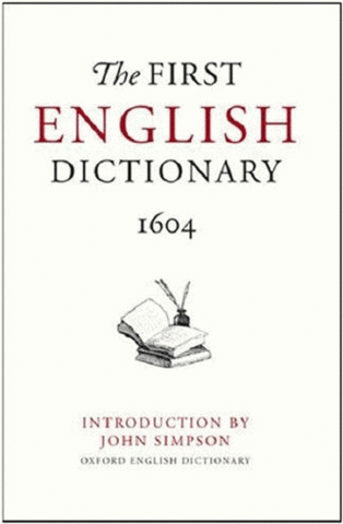 the first English dictionary is published.