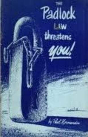 Quebec's Padlock Law