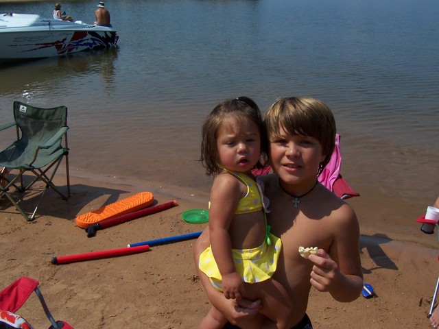 Started going to the lake!