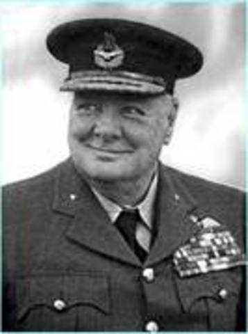 Winston Churchill becomes prime minister of Britain