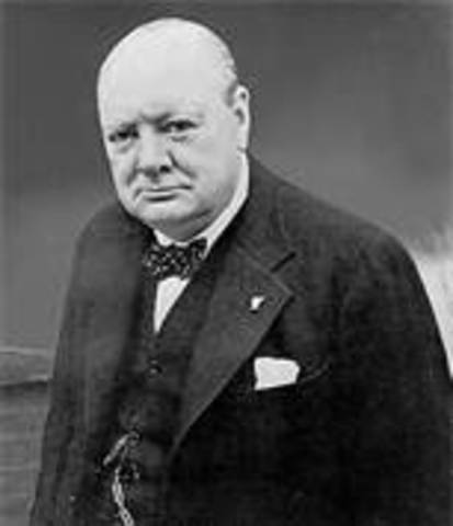 Winston Churchill becomes prime minister of Britain